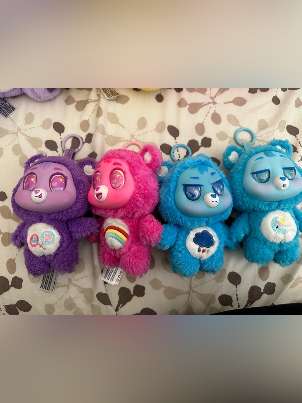 4 Carebears Keychain from BlindBoxes